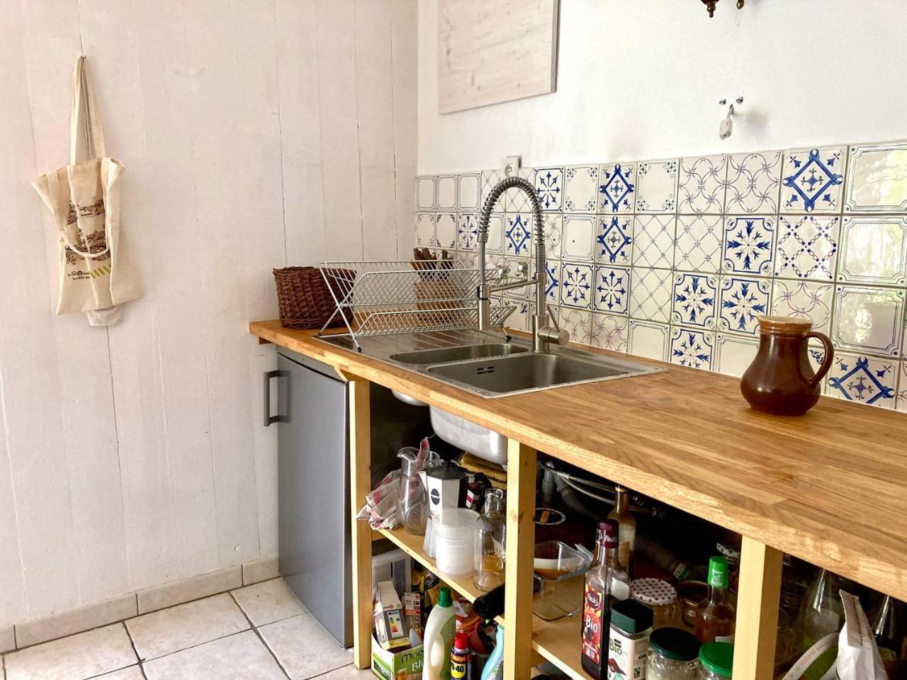 La Maison Bleue,Authenticite, Nature, Simplicite, 2-5 Personnes, Moelan Sur Mer エクステリア 写真
