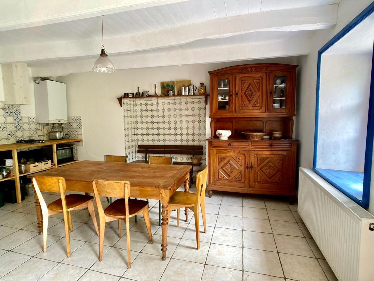 La Maison Bleue,Authenticite, Nature, Simplicite, 2-5 Personnes, Moelan Sur Mer エクステリア 写真